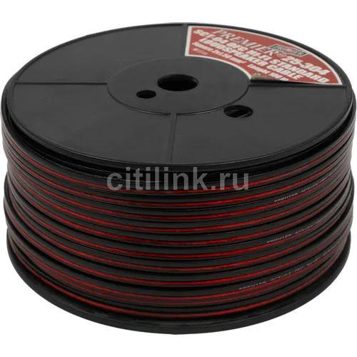 Кабель акустический PREMIER SCT-04 BC, 2х1.5 кв.мм, медный, 100м, черный [25-304 100]