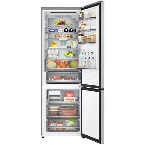 Холодильник двухкамерный LG GC-B640FMBM инверторный, серебристый