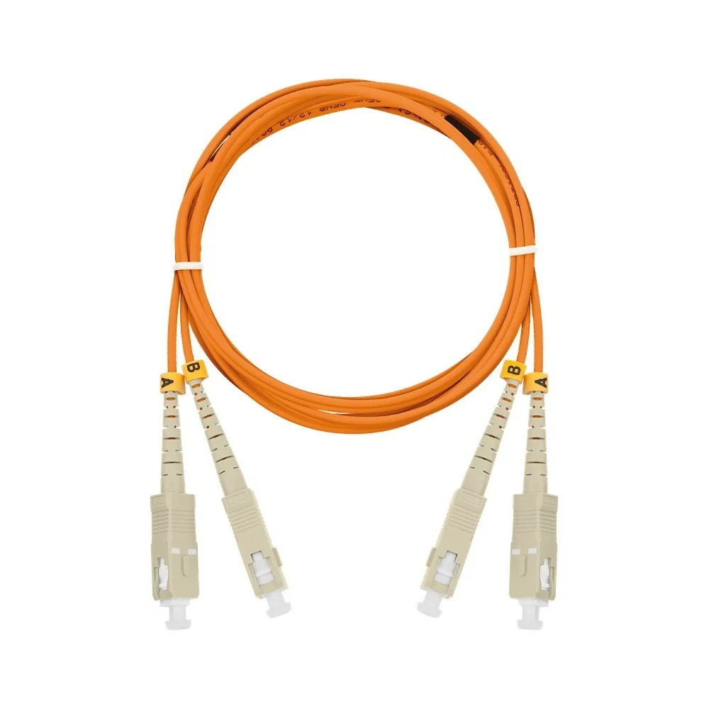 Соединительный волоконно-оптический шнур NIKOMAX NMF-PC2M2C2-SCU-SCU-001