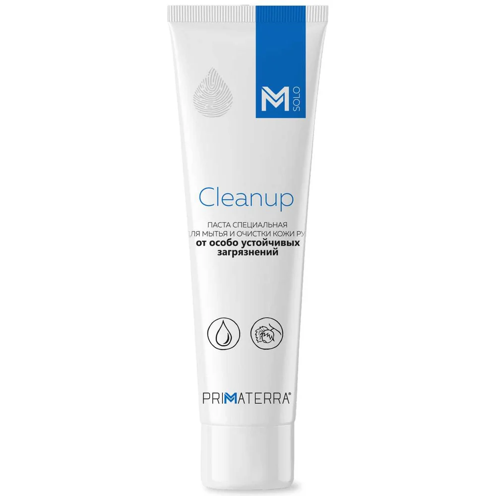 Паста для очистки кожи рук от сильных загрязнений TM Primaterra M Solo CleanUp 8998