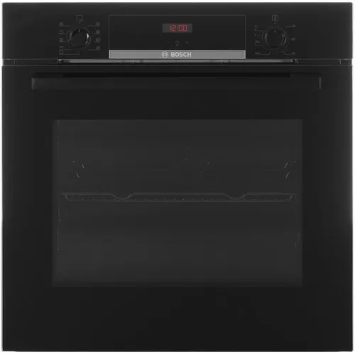 Духовой шкаф электрический Bosch Serie 4 HBA534EB3, 71л, дверца с 3 стеклами, черный