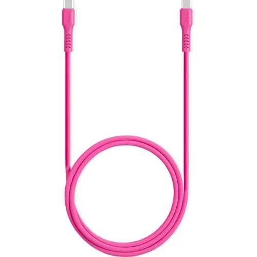 Кабель TTEC 2DK59NP, USB Type-C (m) - USB Type-C (m), 1.2м, розовый
