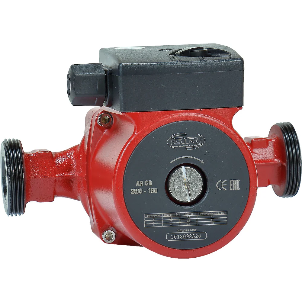 Циркуляционный насос AquamotoR AR CR 25/6-180 red AR153010