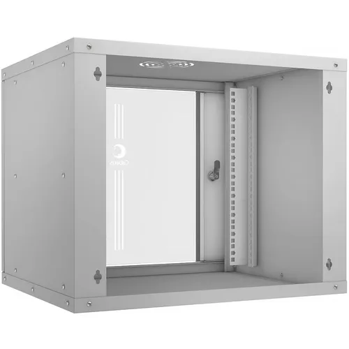 Шкаф коммутационный CABEUS WSC-05D-9U55/45 настенный, стеклянная передняя дверь, 9U, 550x450x450 мм