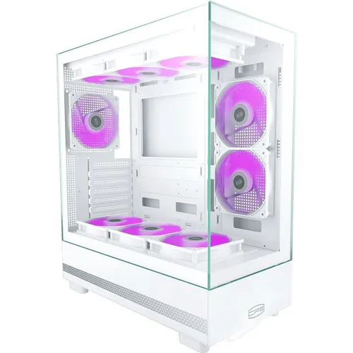 Корпус ATX PCCOOLER C3Q500, Midi-Tower, без БП, белый [c3q500whd000-gl]