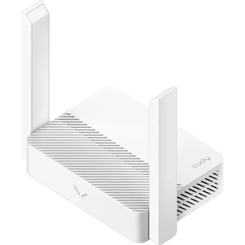 Wi-Fi роутер CUDY LT300, Wi-Fi 4, N300, 2.4ГГц, 1 LAN, 1 WAN/LAN, 3G/4G, белый