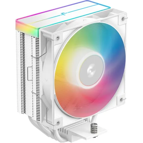 Устройство охлаждения (кулер) DeepCool AG400 Wh V2, 4-pin, ARGB, 120мм, белый, retail [r-ag400-whammn-gjd]