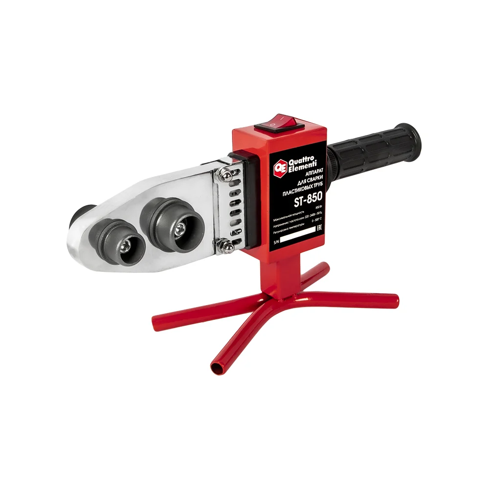 Сварочный аппарат для пластиковых труб QUATTRO ELEMENTI ST-850 793-329