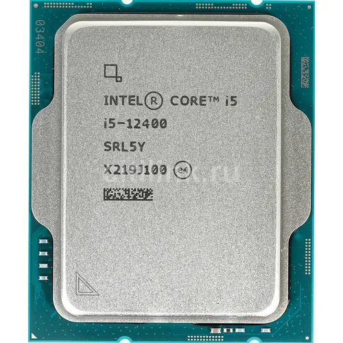 Процессор Intel Core i5 12400, LGA 1700, OEM [cm8071504650608 srl5y]