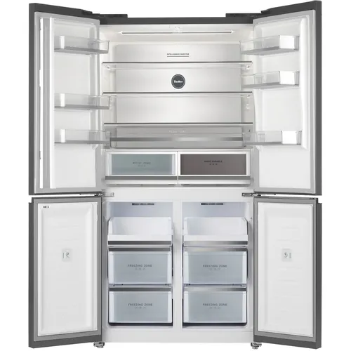 Холодильник двухкамерный TESLER RCD-547BI Full No Frost, Side by Side, инверторный, графит
