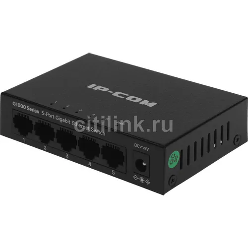 Коммутатор IP-COM G1005, неуправляемый
