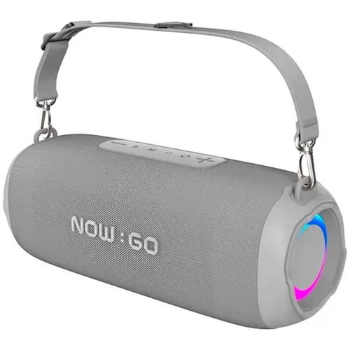 Колонка портативная NOWGO F8, 40Вт, серый