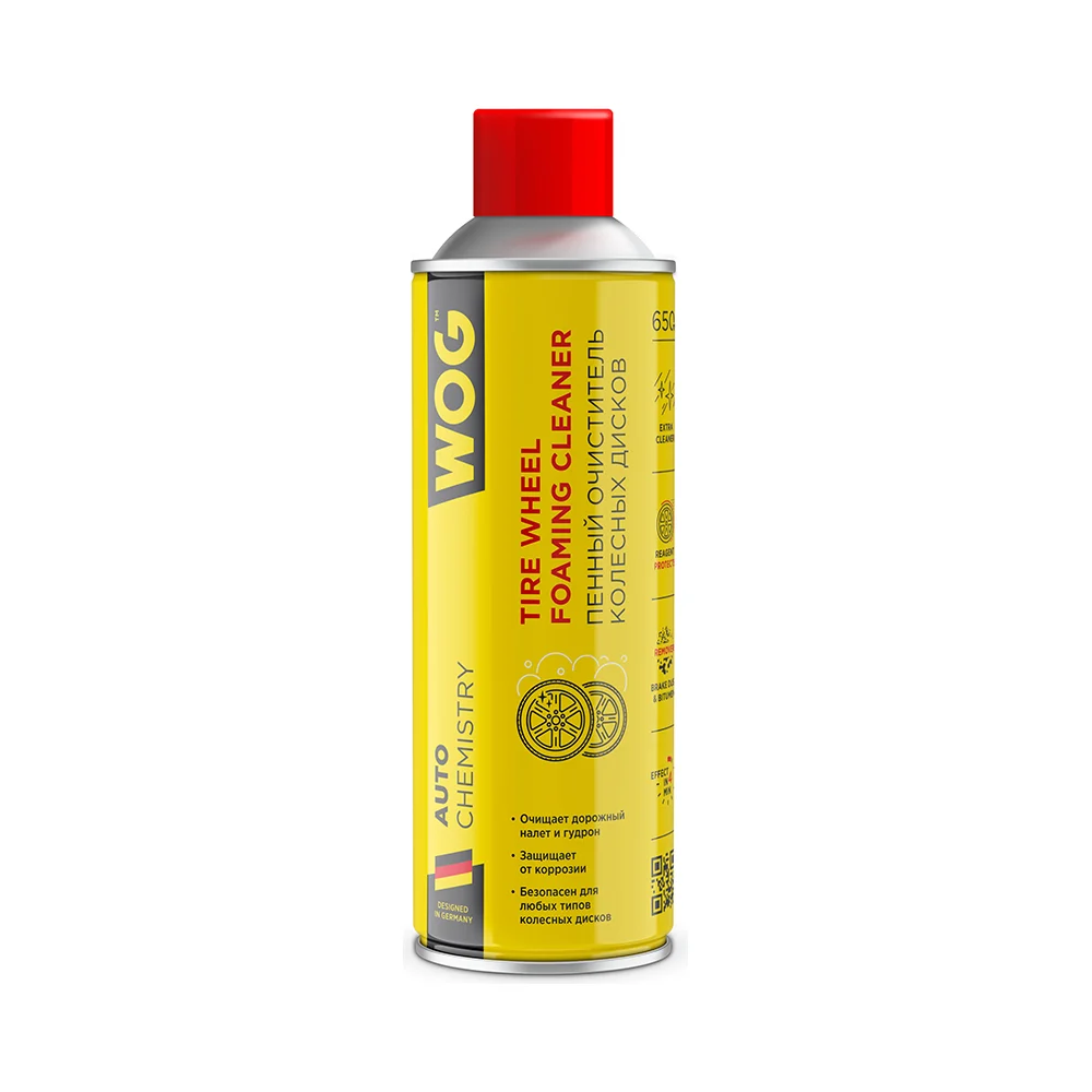 Пенный очиститель колесных дисков WOG WGC0842