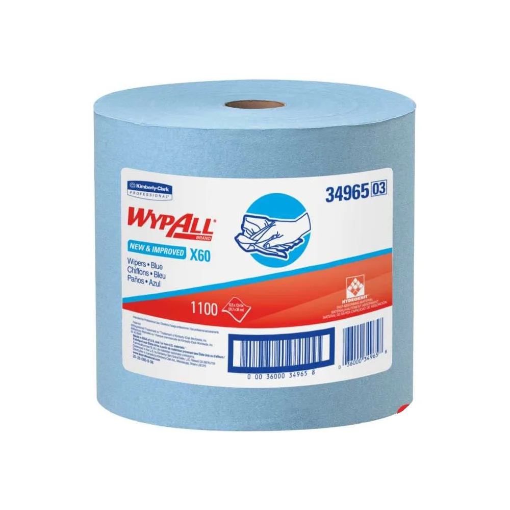 Протирочные салфетки Kimberly-Clark WypAll X60 34965