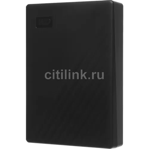 5ТБ Внешний диск HDD WD My Passport WDBPKJ0050BBK-WESN, USB 3.2 Gen 1, черный