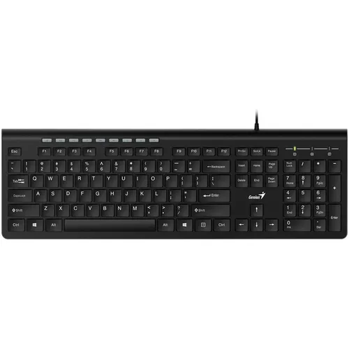 Клавиатура Genius SlimStar 230II, проводная, USB, черный [31310048402]