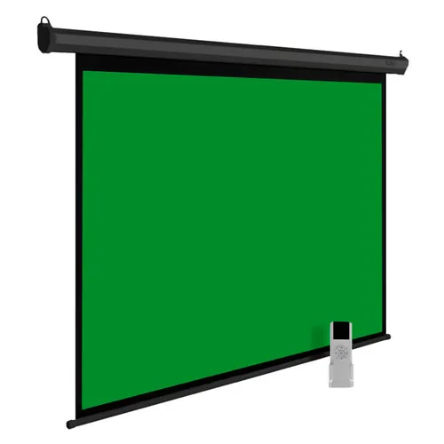 Экран Cactus GreenMotoExpert CS-PSGME-200X200, 200х200 см, 1:1, настенно-потолочный