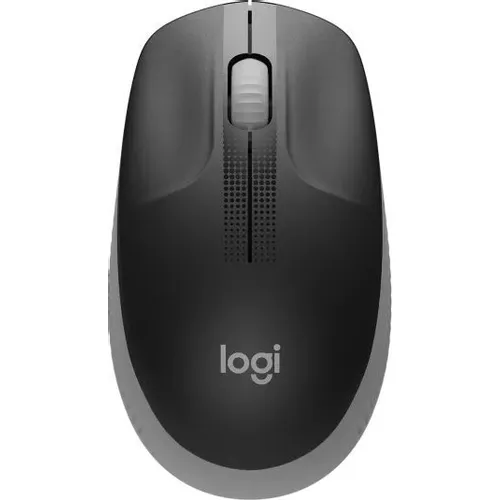Мышь беспроводная Logitech M190, радио, оптическая, USB, 1000dpi, черный и серый [910-005906]