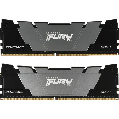 Оперативная память Kingston Fury Renegade Black KF448C19RB2K2/16 DDR4 - 2x 8ГБ 4800МГц, DIMM, Ret