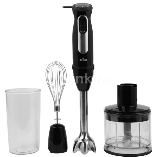 Блендер Braun MultiQuick 5 MQ55236MBK, погружной, черный