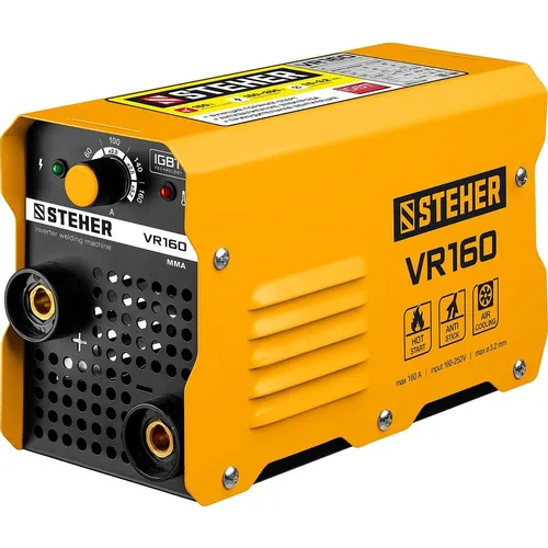 Сварочный аппарат STEHER 160 А, инвертор [vr-160]