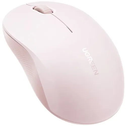 Мышь беспроводная UGREEN M331, Bluetooth/Радио, оптическая, USB, 4000dpi, розовый [65625]