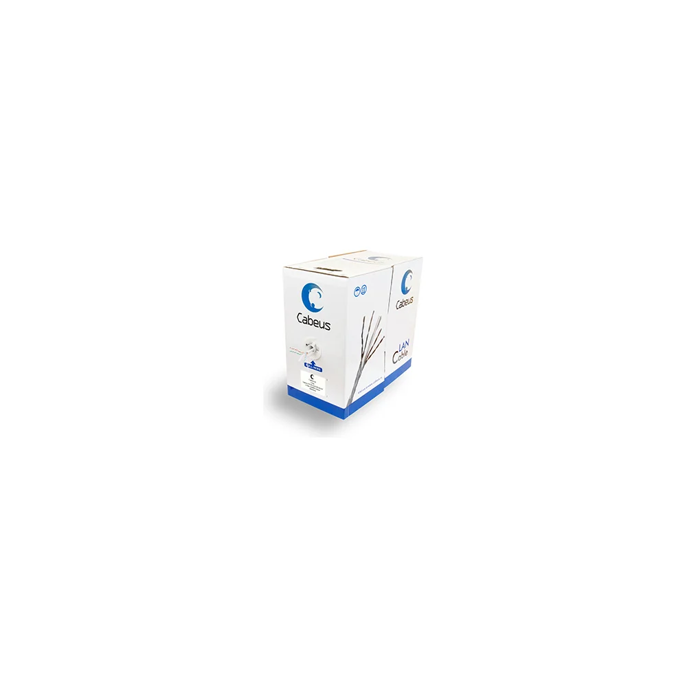 Одножильный кабель Cabeus UTP-4P-Cat.6-SOLID-GY