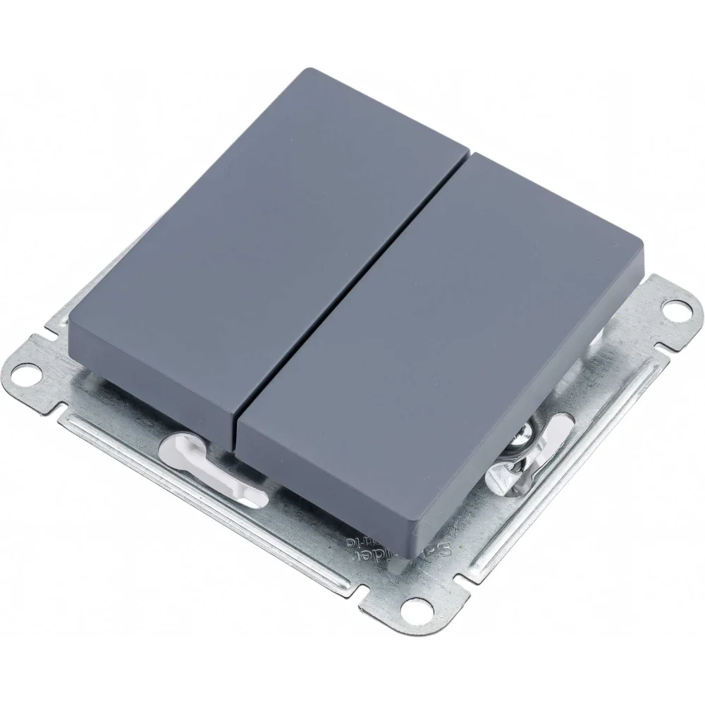Двухклавишный переключатель Systeme Electric AtlasDesign ATN000765