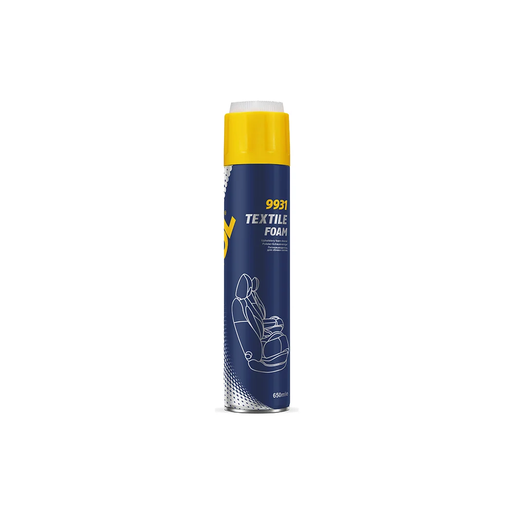 Пятновыводитель для обивки салона MANNOL TEXTILE FOAM 2221