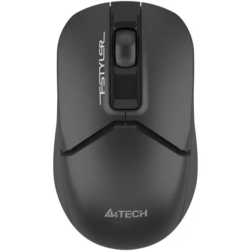 Мышь беспроводная A4TECH Fstyler FG12, радио, оптическая, USB, 1200dpi, черный [fg12 black]