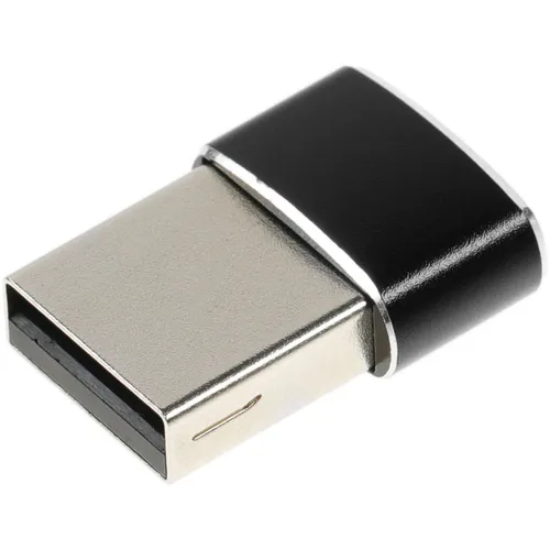 Адаптер USB2.0 PREMIER 6-071, USB 2.0 A(m) (прямой) - USB Type-C (f) (прямой), пакет, черный