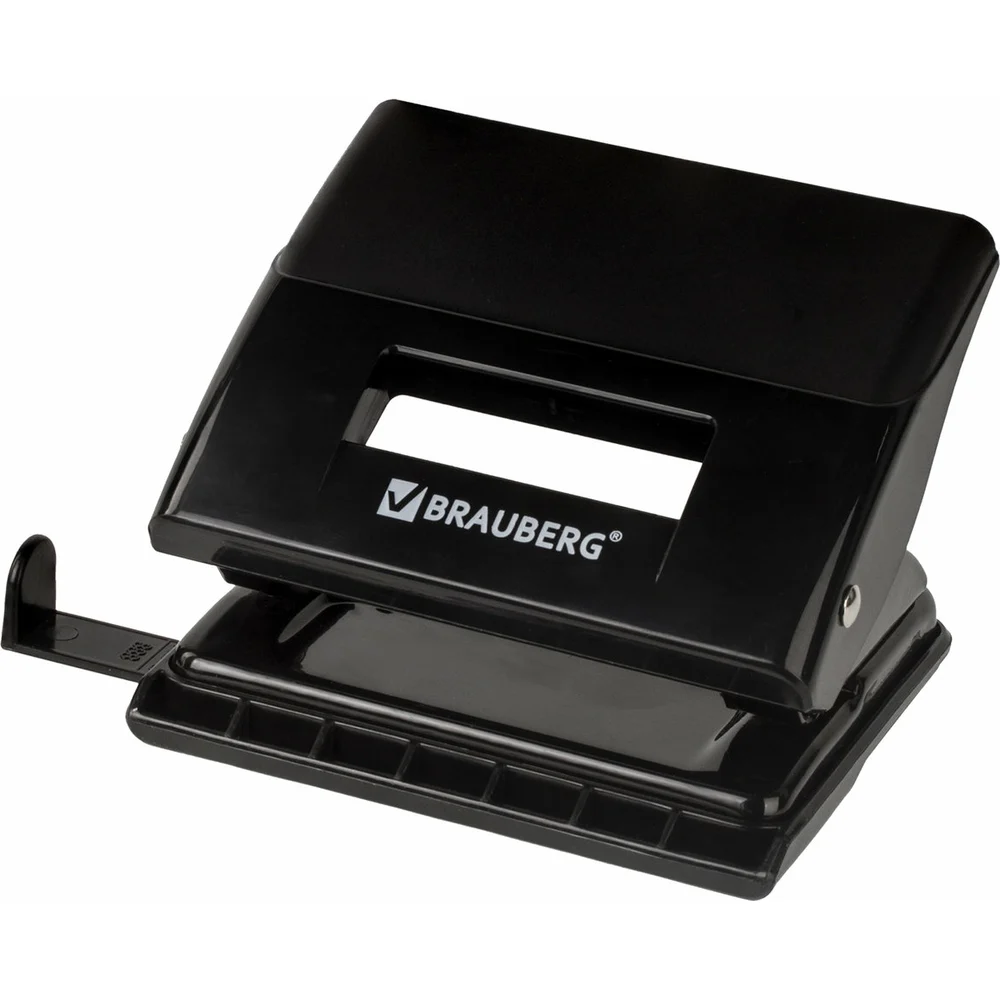 Дырокол BRAUBERG Black Jack 227796