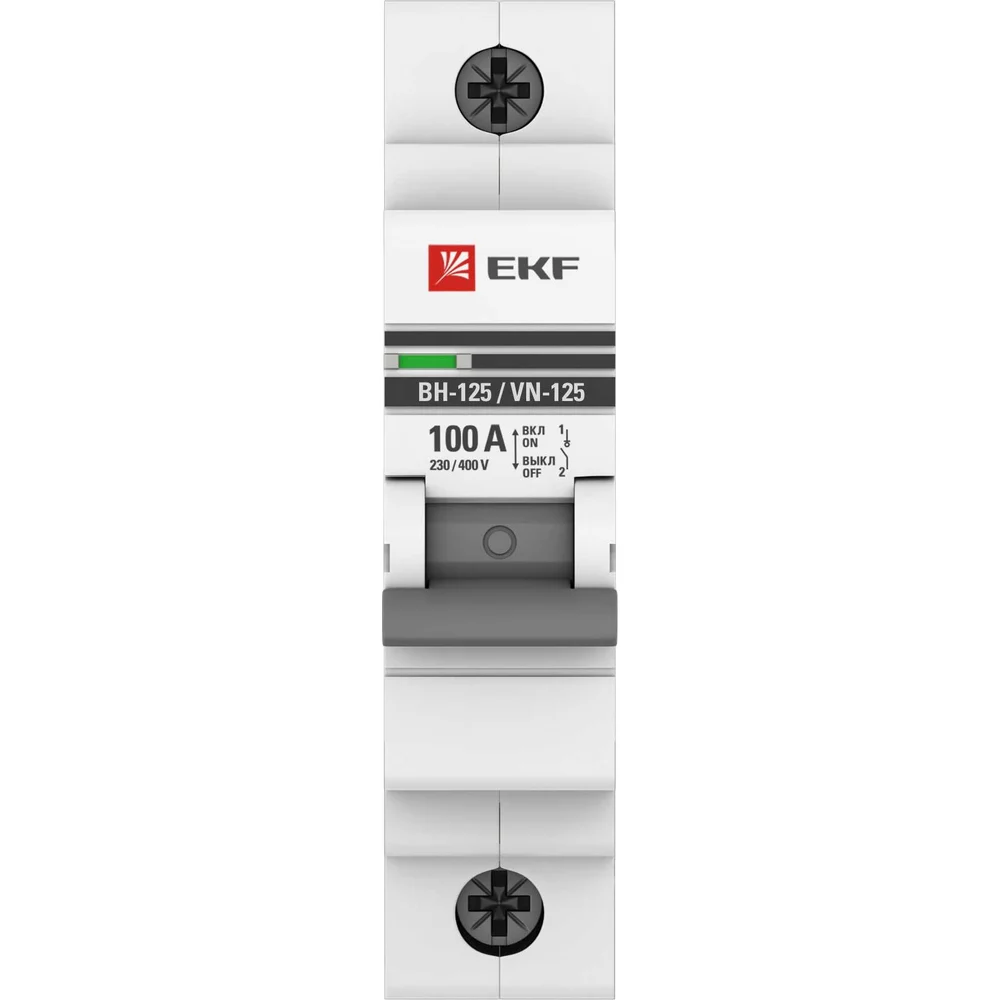 Выключатель нагрузки EKF PROxima ВН-125 SL125-1-100-pro