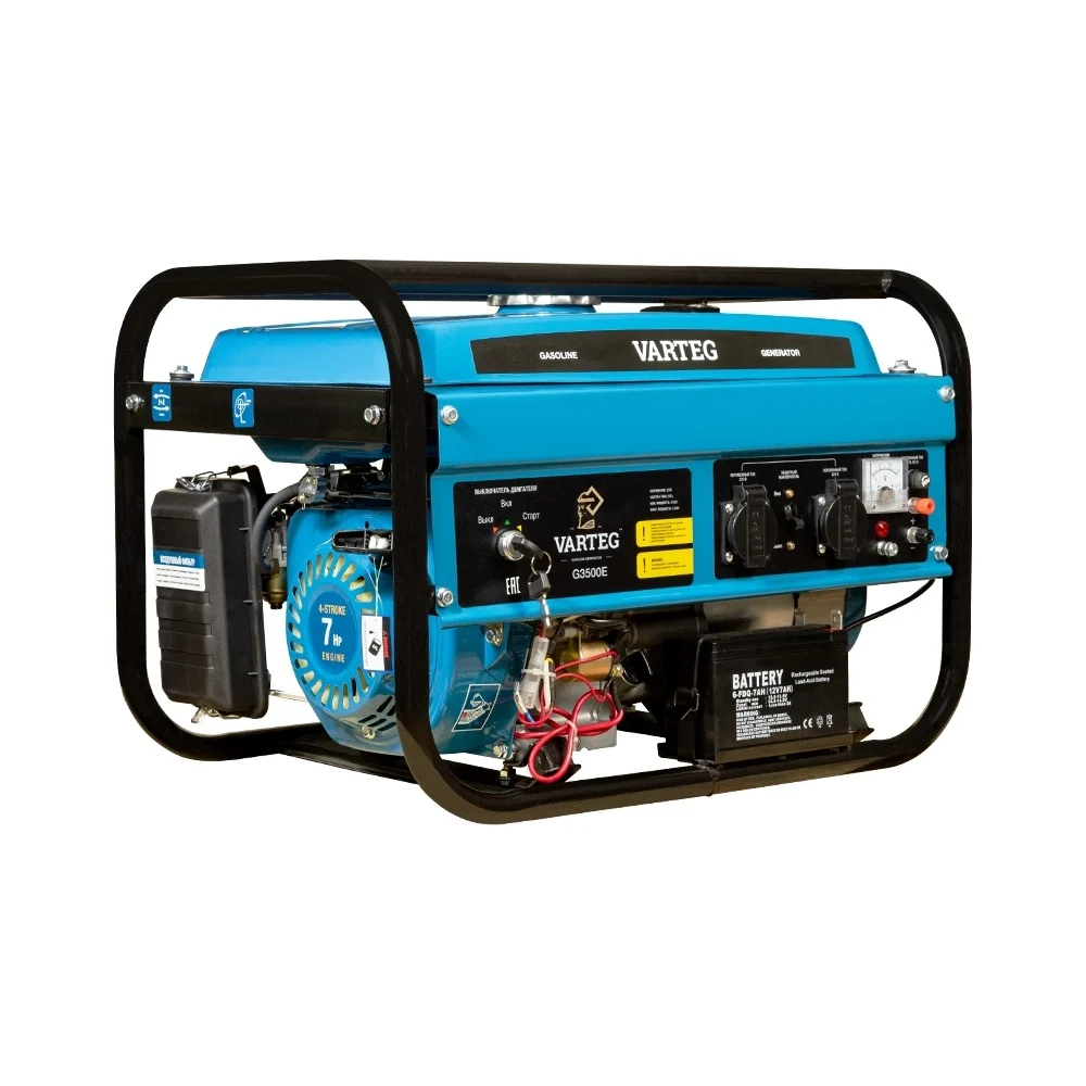 Бензиновый генератор VARTEG G3500E 5820