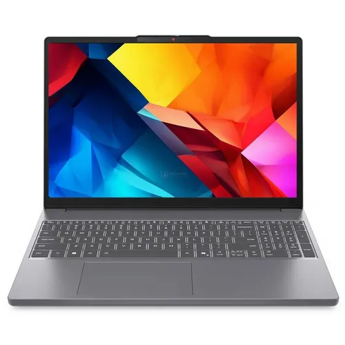 Ноутбук Lenovo IdeaPad Slim 3 16ARP10, 16", 2025, IPS, AMD Ryzen 5 150 3.3ГГц, 6-ядерный, 16ГБ DDR5, 512ГБ SSD, AMD Radeon 660M, без операционной системы, серый [83k800b8rk]