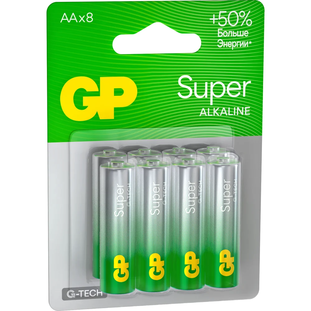 Алкалиновые батарейки GP Super Alkaline 15A-CR8