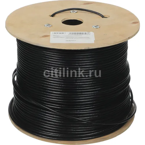 Кабель информационный NTSS кат.5E, 305м, черный [ntss-out-ftp4-5е-pe-bl]