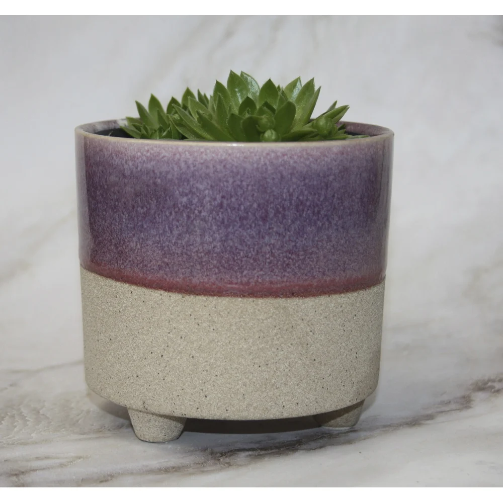 Кашпо SCHEURICH Kübel Piaff sandy purple 63326