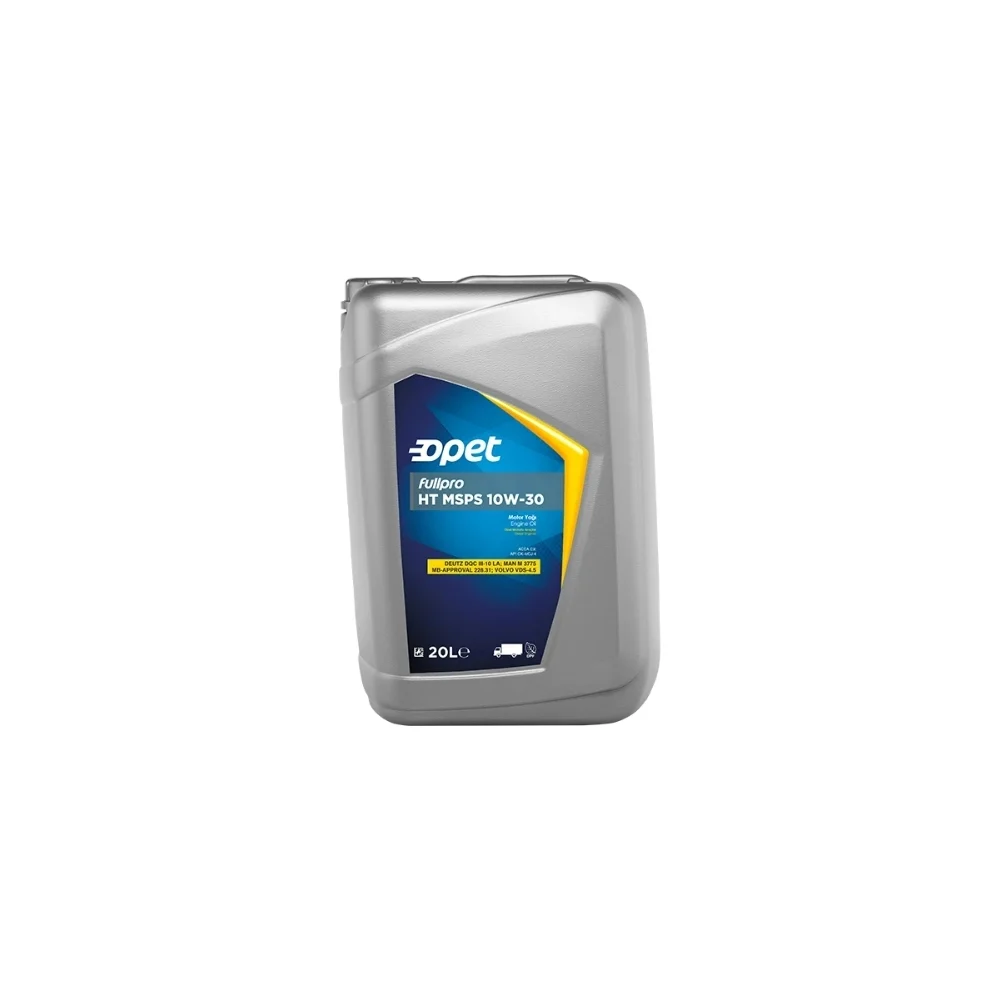 НС-синтетическое моторное масло OPET Fullpro HT MSPS 10W-30 CK-4 E9 601215353