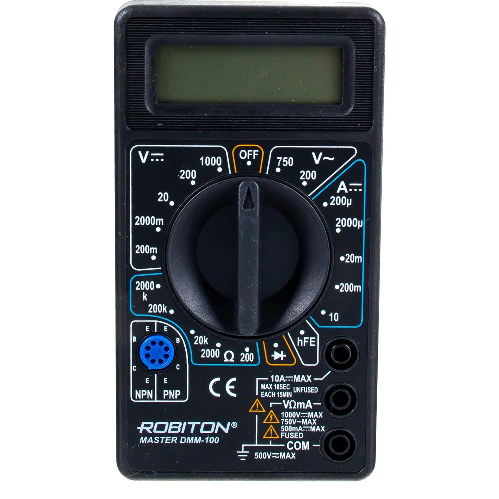 Мультиметр Robiton MASTER DMM-100 BL1 13353