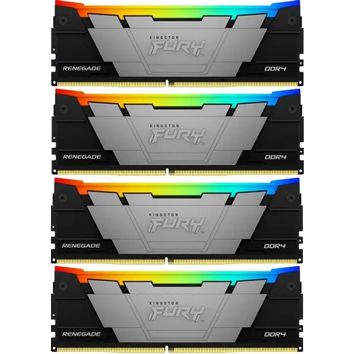 Оперативная память Kingston Fury Renegade KF436C16RB12AK4/64 DDR4 - 4x 16ГБ 3600МГц, DIMM, Ret
