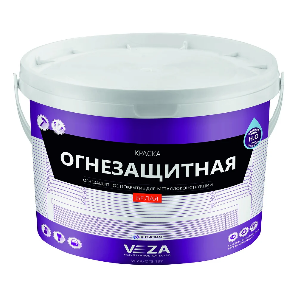 Огнезащитная краска Veza 10ОГЗ137