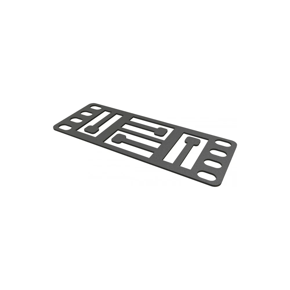 Кронштейн Hyperline PMR-1U-T-RAL9005 444556