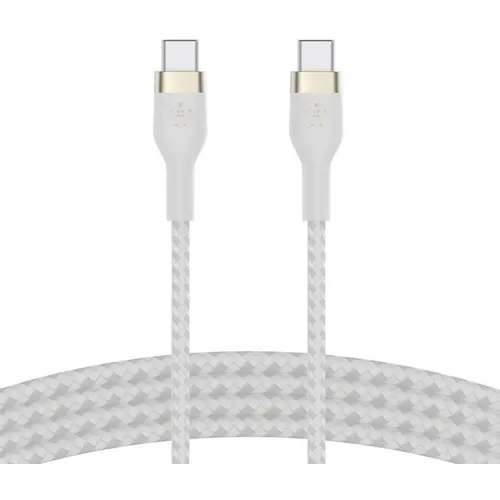 Кабель Belkin CAB011bt2MWH, USB Type-C (m) - USB Type-C (m), 2м, белый