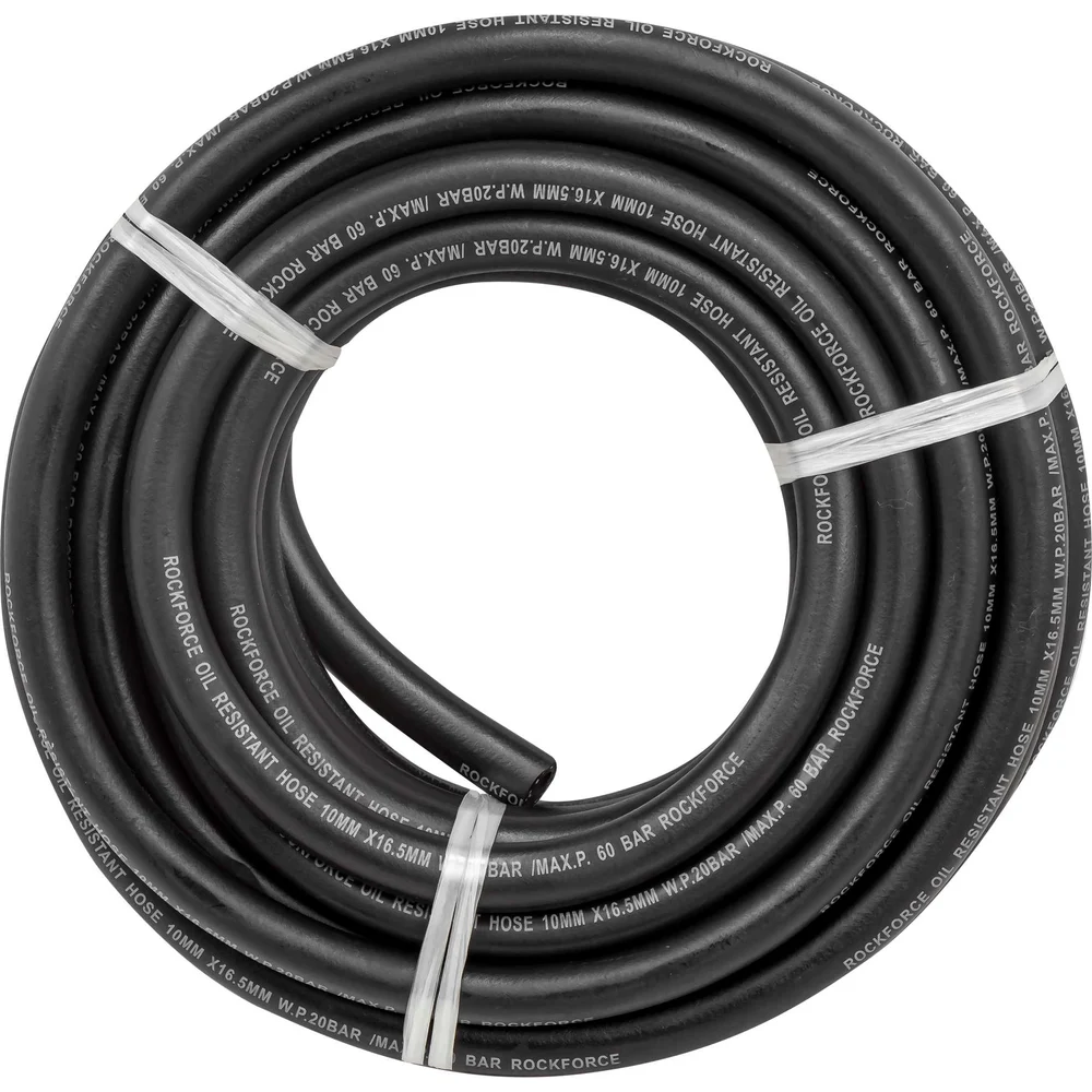 Резиновый армированный бензо-маслостойкий шланг Rockforce RF-AHC-55/8B