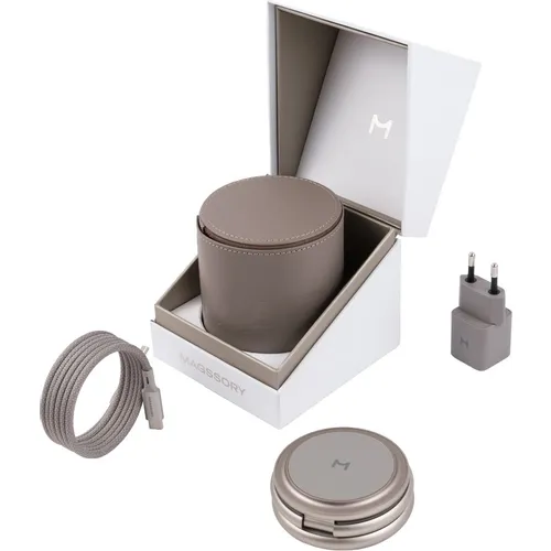 Беспроводное зарядное устройство MAGSSORY signature edition, USB-C, USB-C, 22Вт, титановый [wch053t]