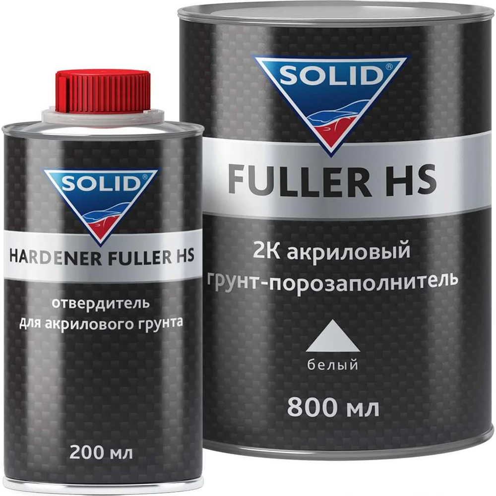 Грунт-наполнитель SOLID PROF FULLER HS WHITE 531.8023.03