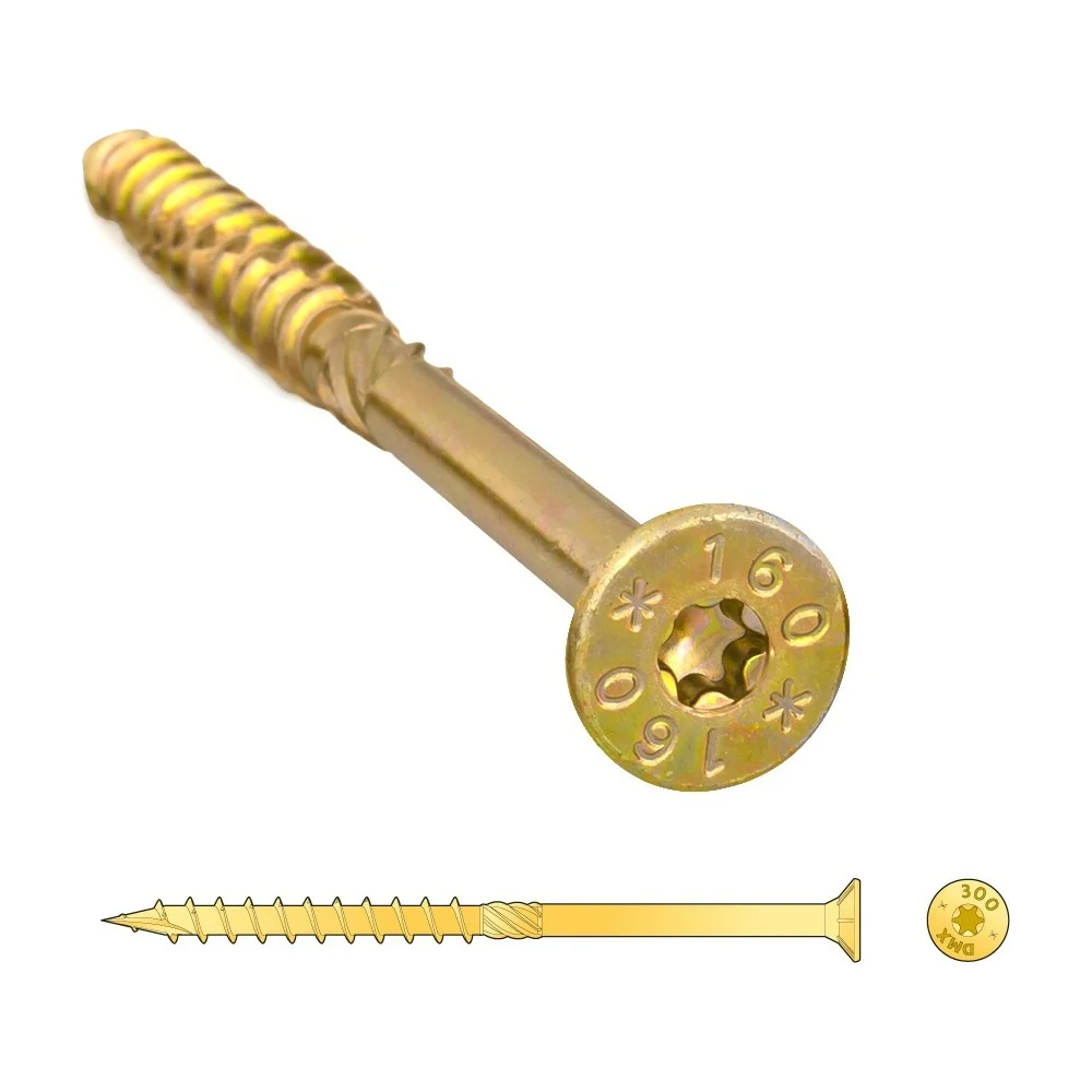 Самонарезающий шуруп для дерева Rusconnect CS 04035 4х35 (500 шт.) 310435