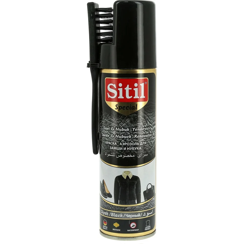 Аэрозоль-восстановитель для замши и нубука Sitil Suede& Nubuck Renovator 122.01 SSNS