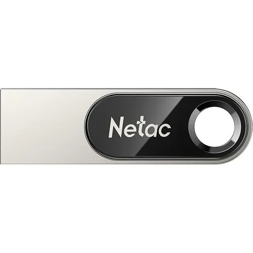 Флешка USB NETAC U278 32ГБ, USB3.0, серебристый и черный [nt03u278n-032g-32pn]